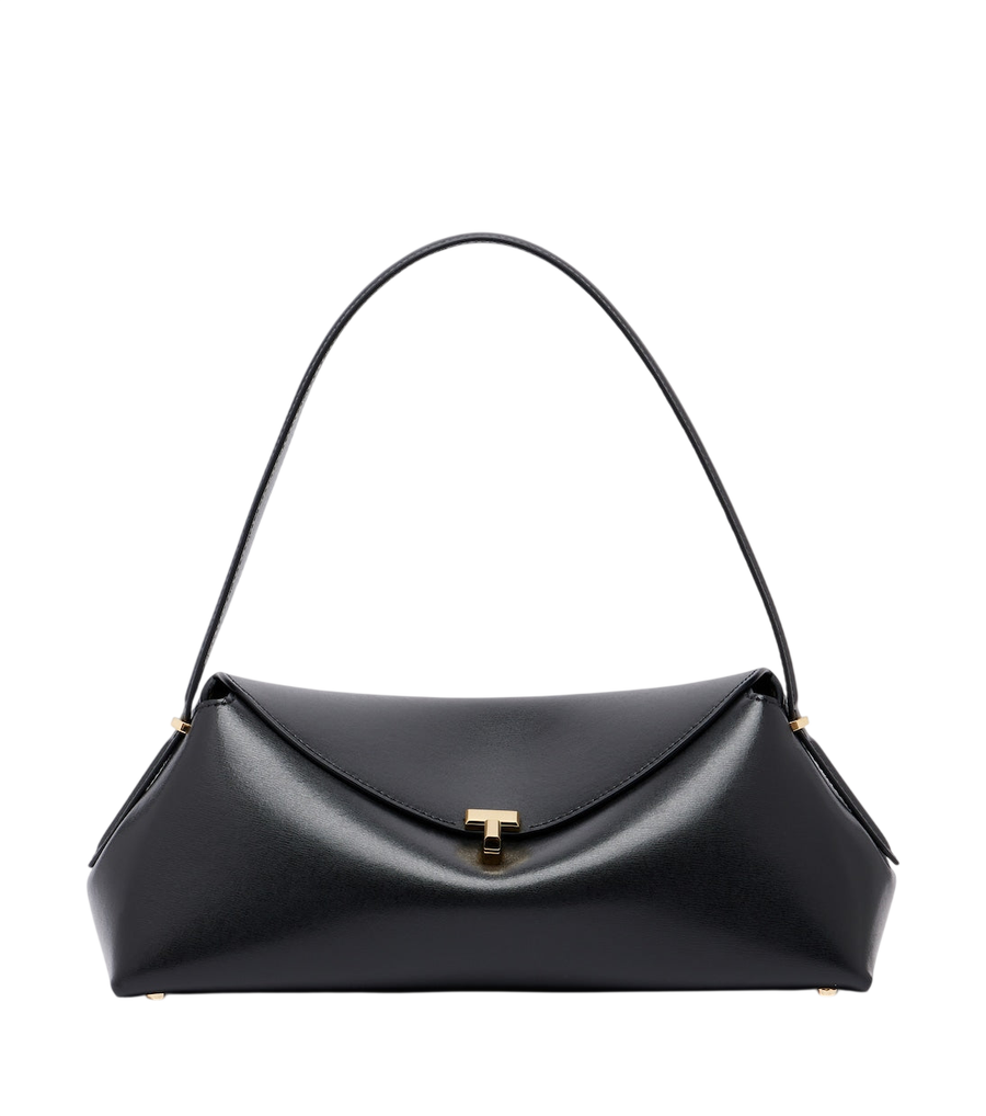 Toteme T-Lock Small leather shoulder bag