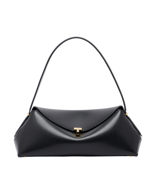 Toteme T-Lock Small leather shoulder bag