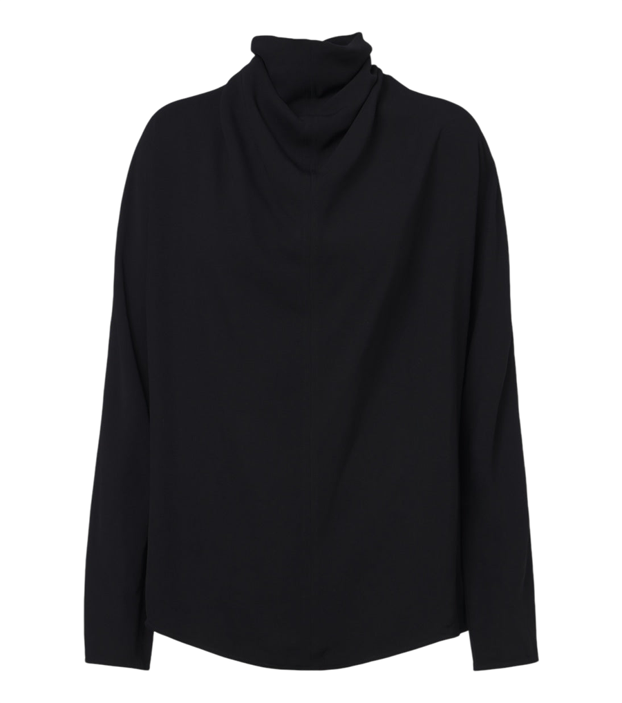 Toteme Tie-neck satin blouse