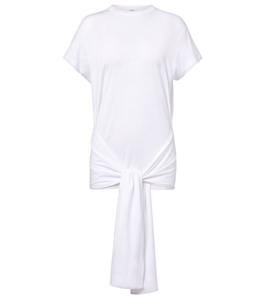 Toteme Blusa de malha com amarração na cintura