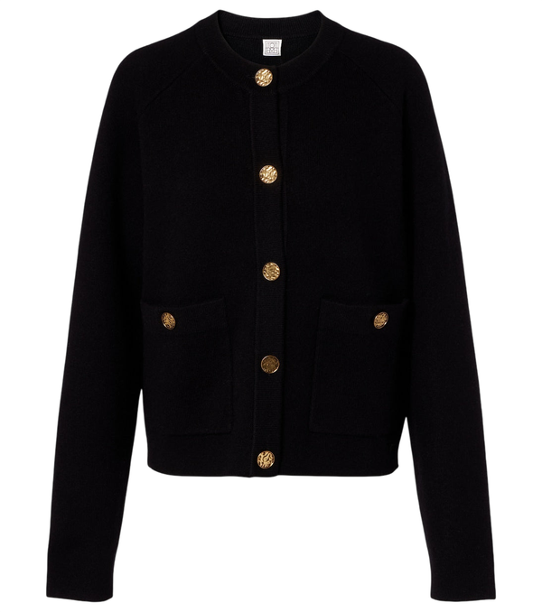 Toteme Wool and cashmere-blend cardigan