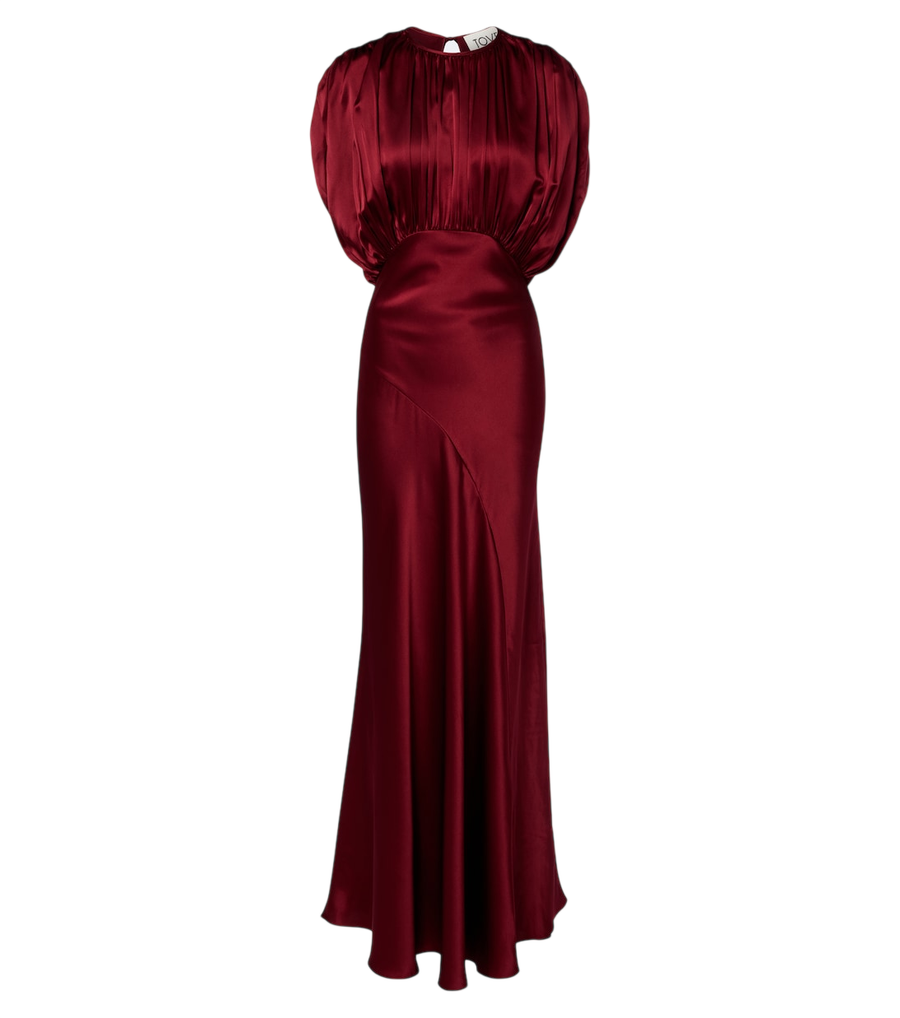 Tove Coco silk satin gown