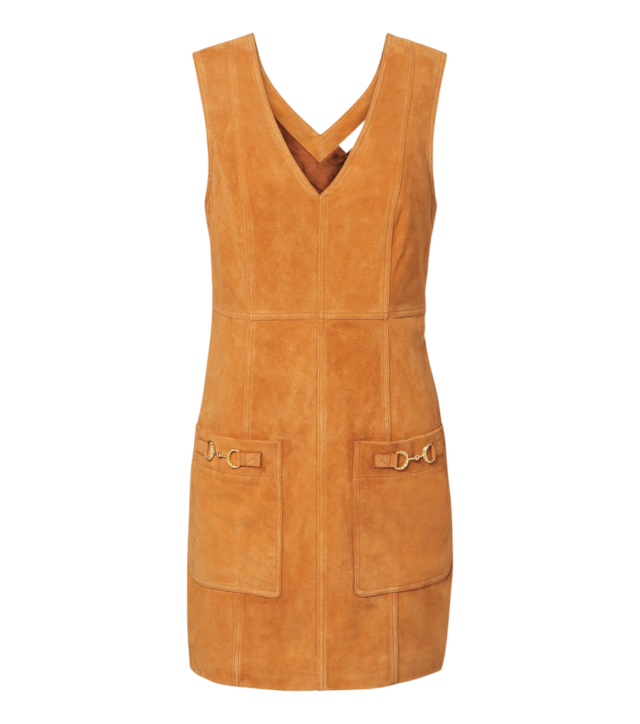 Mini-robe en daim Sloane d'Ulla Johnson