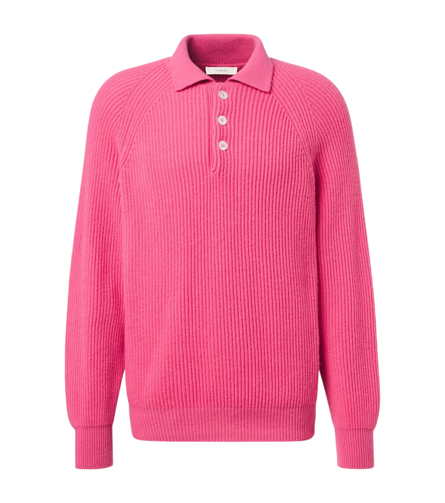 Umit Benan Diana cashmere polo sweater