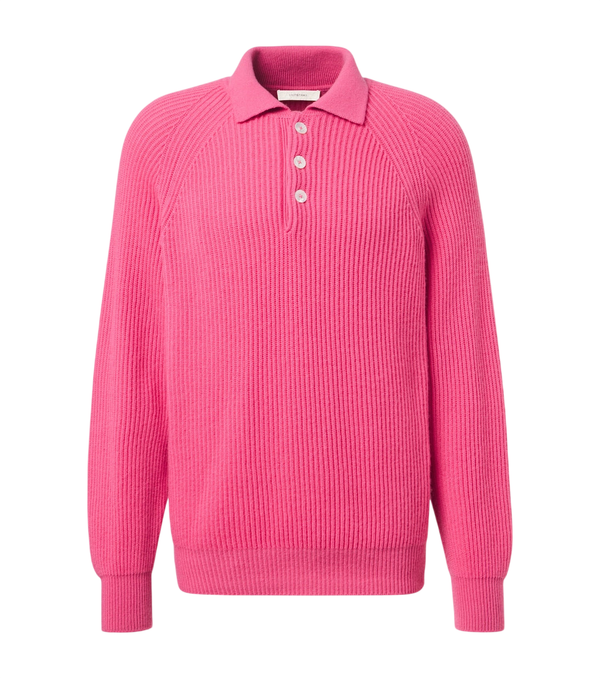 Umit Benan Diana cashmere polo sweater
