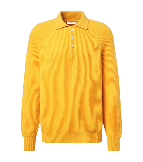 Umit Benan Diana cashmere polo sweater