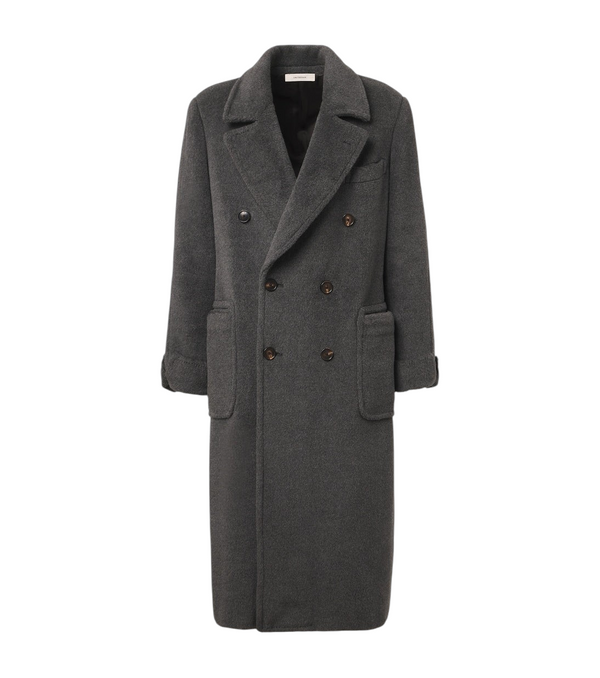 Umit Benan Gianni alpaca and wool coat