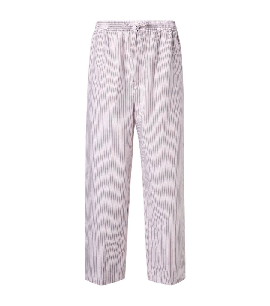 Umit Benan Julian cotton and silk straight pants