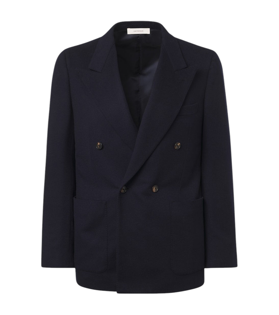 Umit Benan William double-breasted cashmere blazer