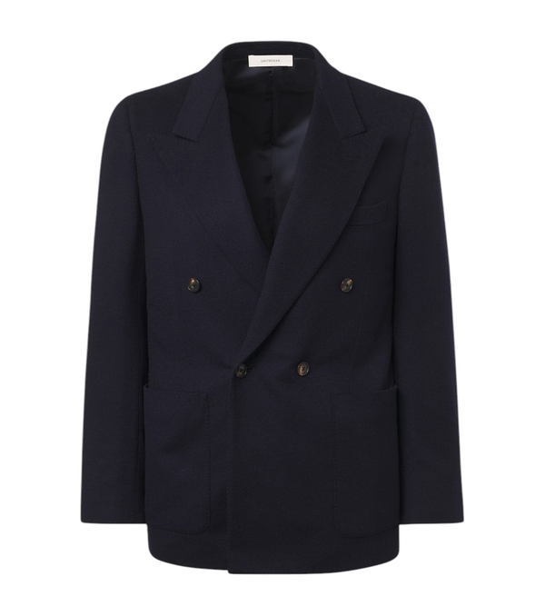 Umit Benan William double-breasted cashmere blazer