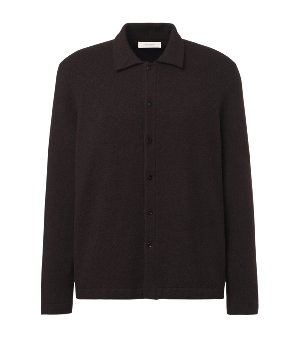 Umit Benan Winter Sunset cashmere and silk overshirt