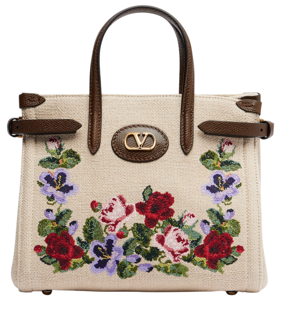 Valentino Garavani Antibes Medium canvas top-handle bag