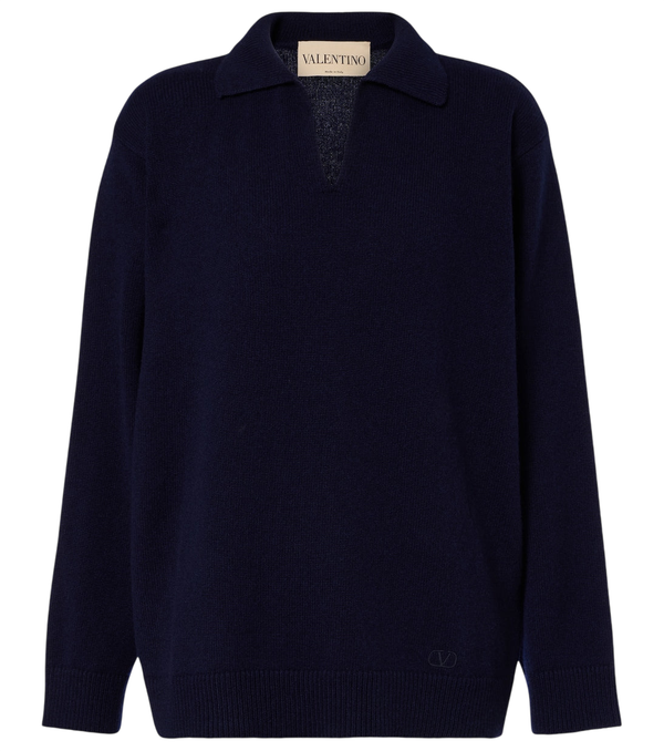 Valentino Garavani Cashmere polo sweater