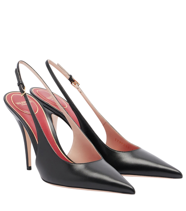 Zapatos de salón destalonados Valentino Garavani Cuttie en piel