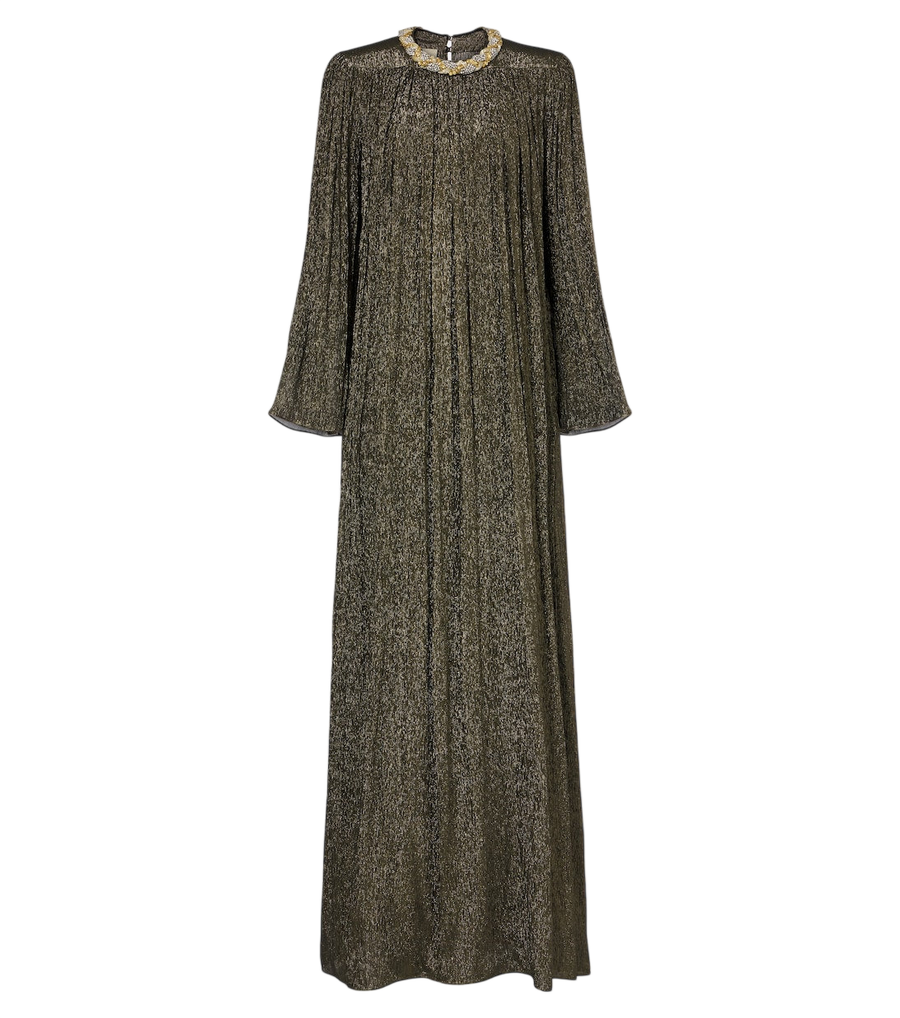 Valentino Garavani Embellished silk-blend gown