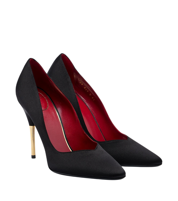 Valentino Garavani Sapatos de cetim Enigme