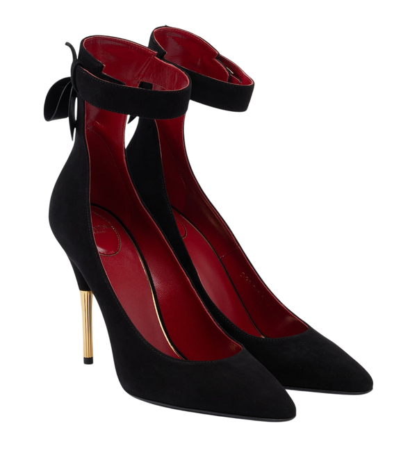 Valentino Garavani Fatale suede pumps