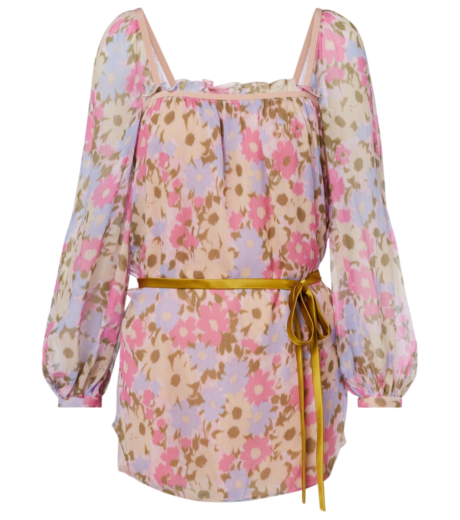 Valentino Garavani Floral silk georgette blouse