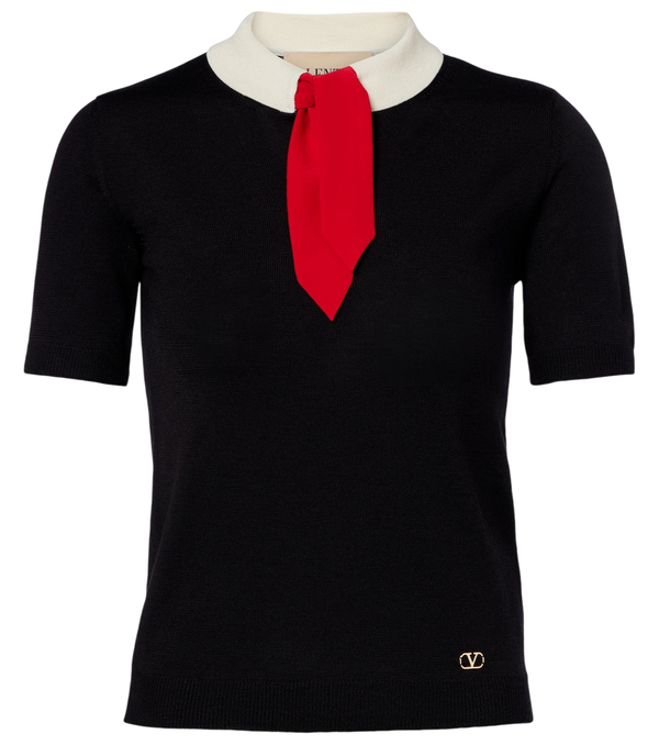 Valentino Garavani Maglia VLogo wool-blend sweater
