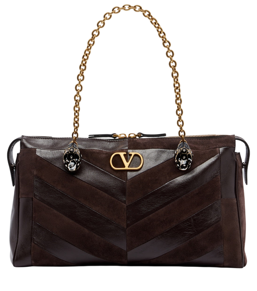 Valentino Garavani Panthea Medium leather shoulder bag