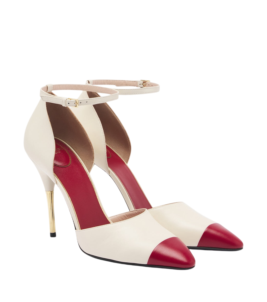 Valentino Garavani Scarpe con tacco in pelle Sinead