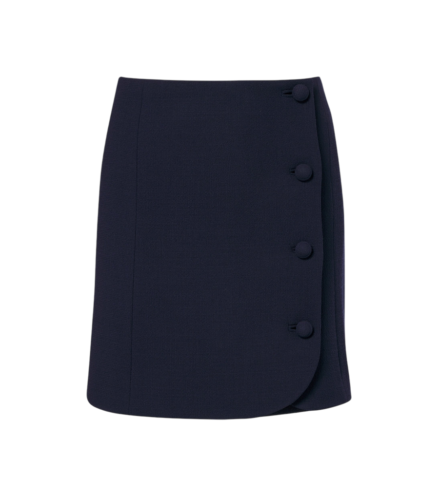 Valentino Garavani Virgin wool crêpe miniskirt