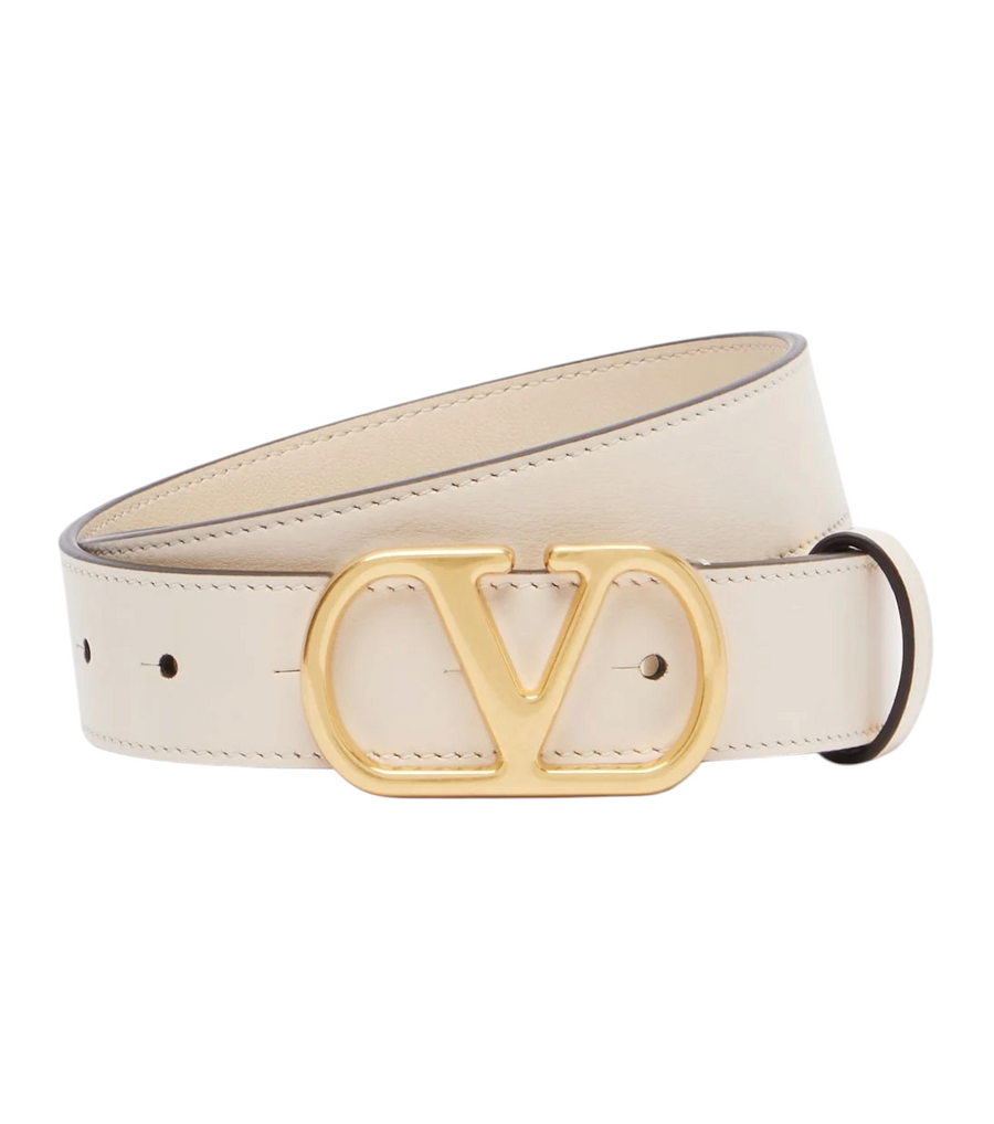 Valentino Garavani VLogo leather belt