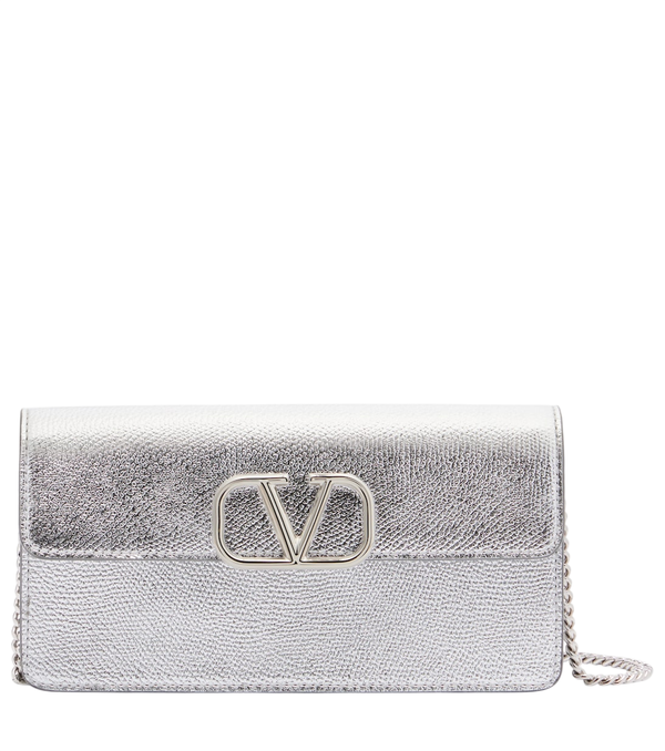 Bolso cruzado mini Valentino Garavani VLogo en piel