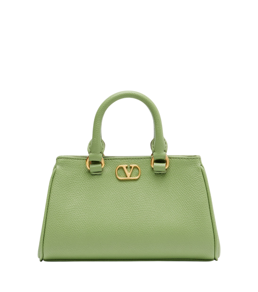 Valentino Garavani VLogo Mini leather top-handle bag