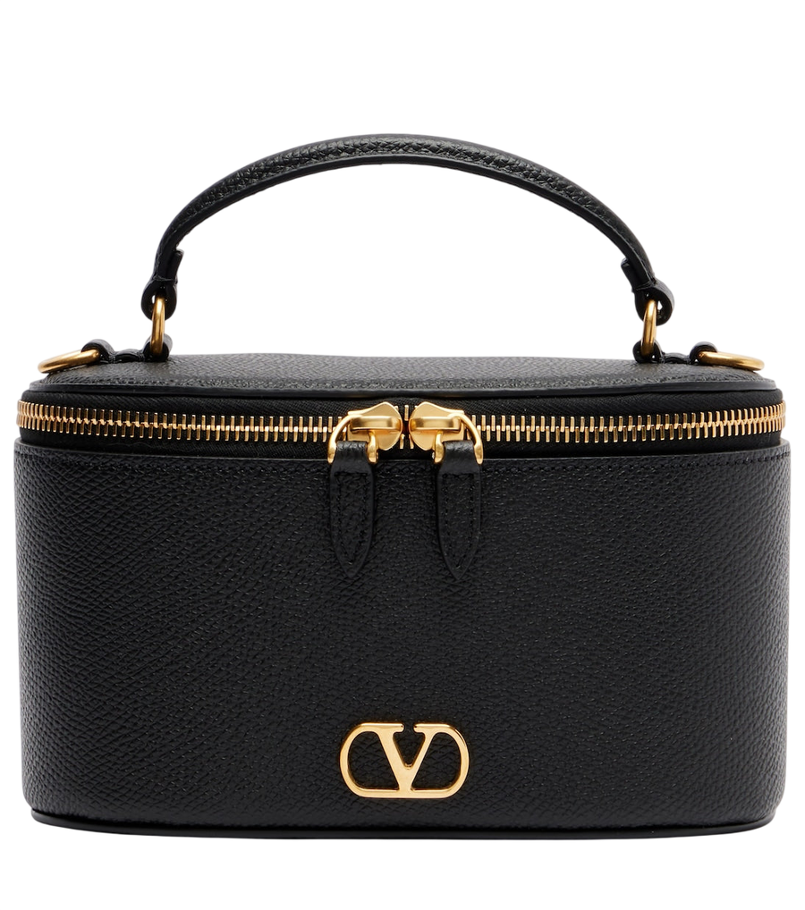 Valentino Garavani VLogo Mini beauty case in pelle