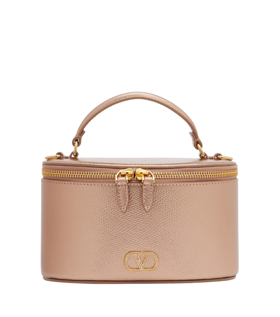 Valentino Garavani Vlogo Small leather top handle bag