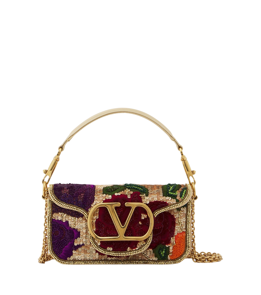 Valentino Garavani VSling Mini embellished top-handle bag