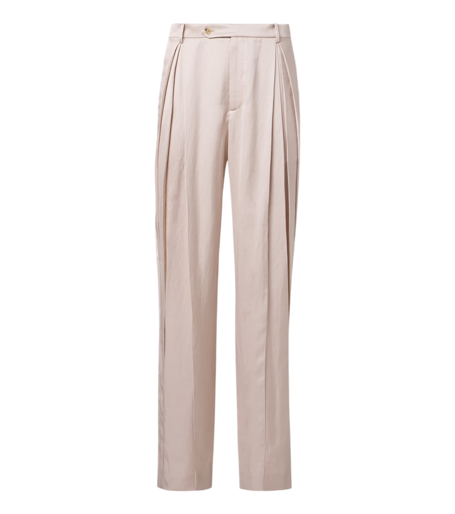 Valentino Pleated straight pants