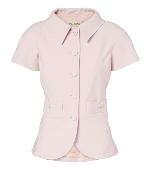 Valentino VGold wool-blend jacket