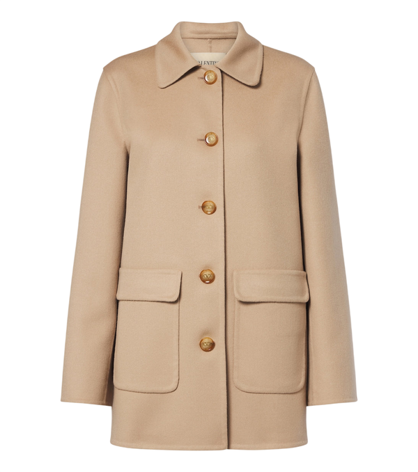Valentino VLogo wool and cashmere jacket