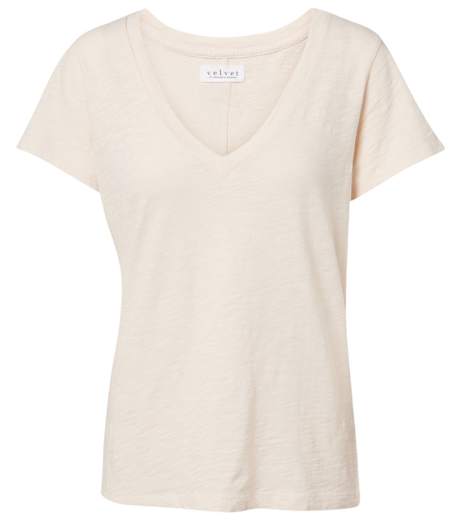 Camiseta de punto de algodón Velvet Lilith