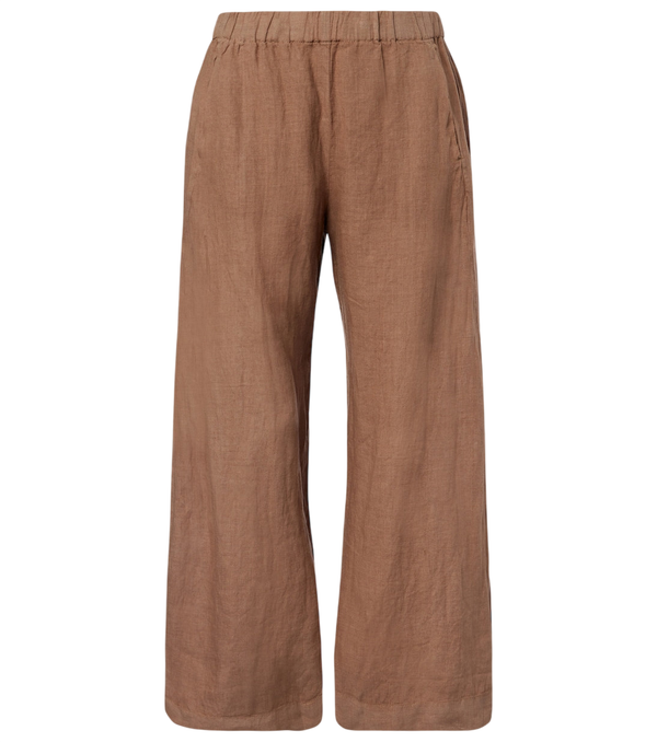 Velvet Lola linen wide-leg pants