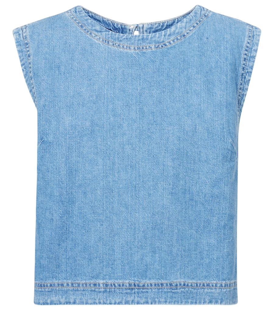 Top de mezclilla Velvet Loren