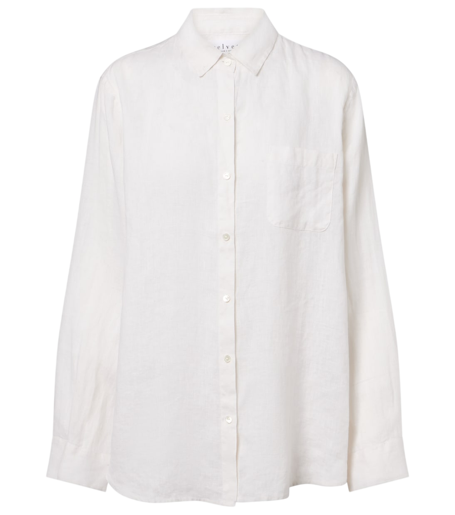 Camisa de lino Velvet Mulholland
