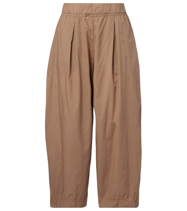 Velvet Sophia cotton poplin wide-leg pants