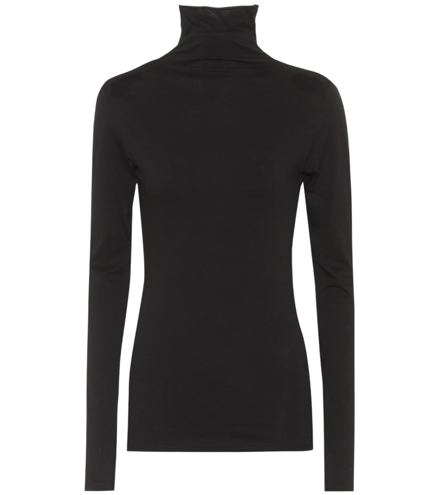 Velvet Talisia cotton turtleneck top