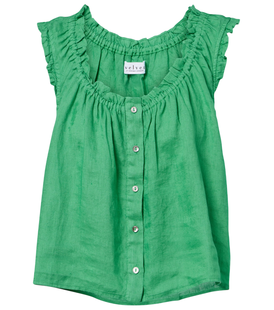 Top de lino Velvet Tana