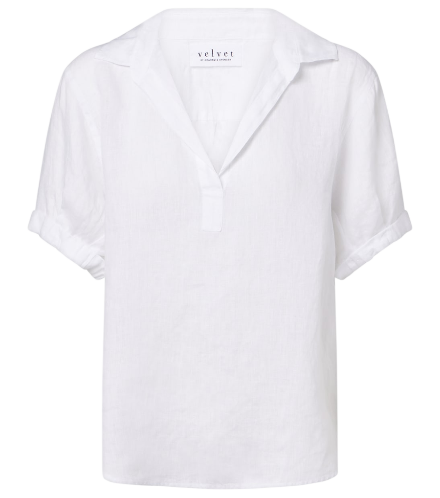 Velvet Vivica linen top