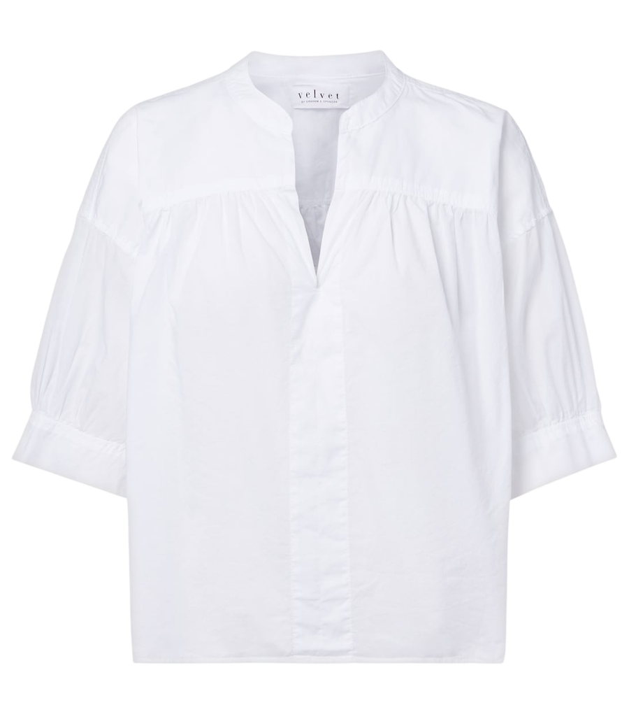 Velvet Yuna cotton top
