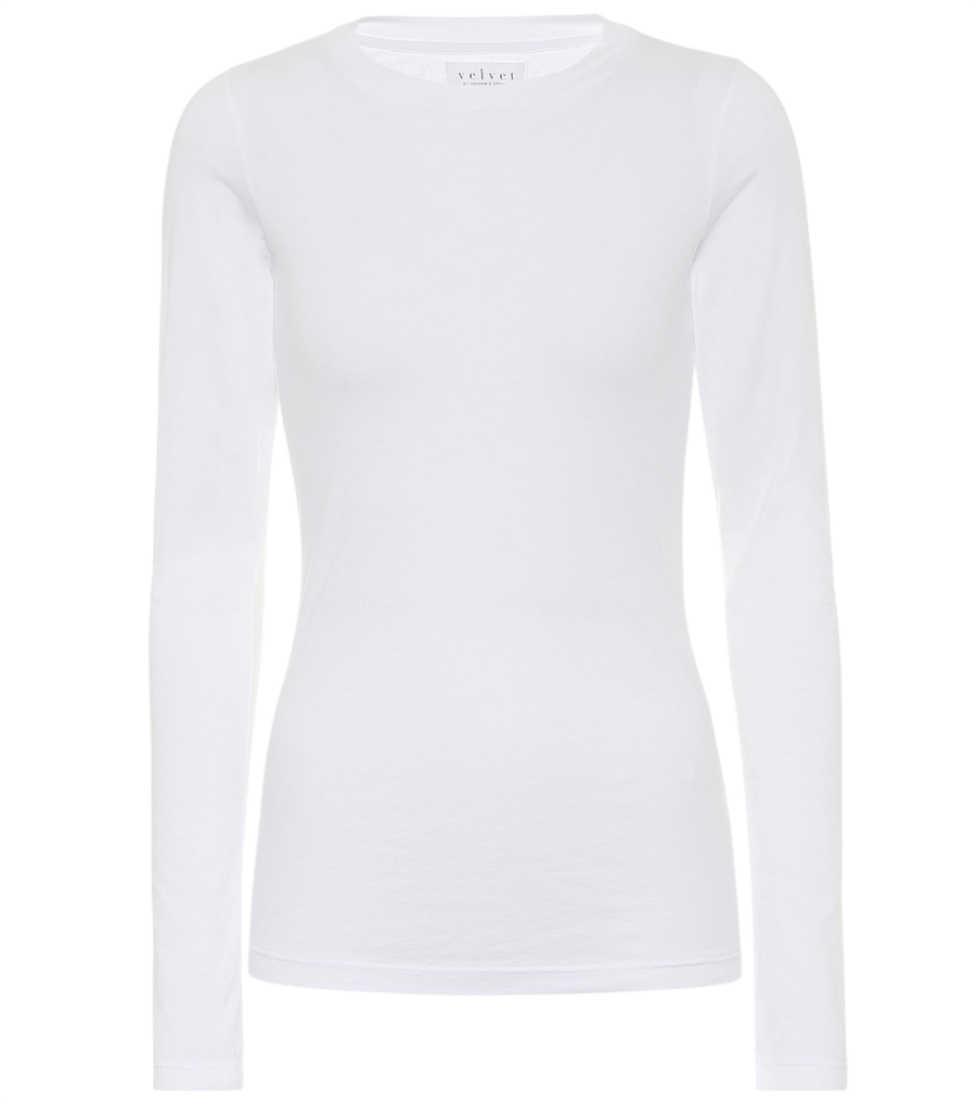 Velvet Zofina cotton jersey top