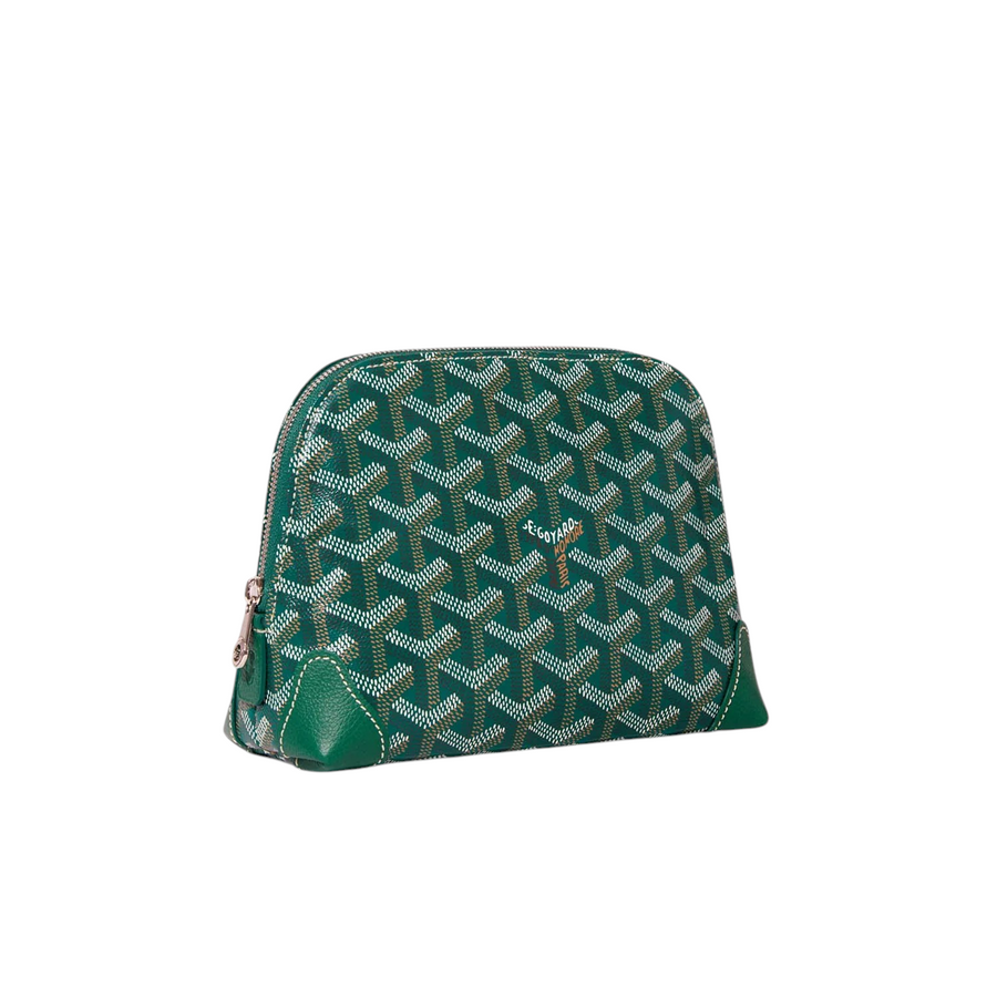 Goyard Vendôme Green Cosmetic Pouch