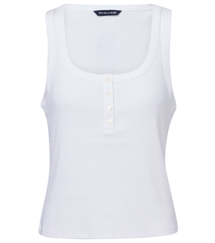 Veronica Beard Abbott cotton-blend tank top