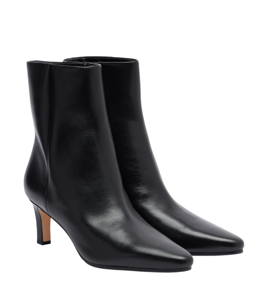 Veronica Beard Agnes leather ankle boots
