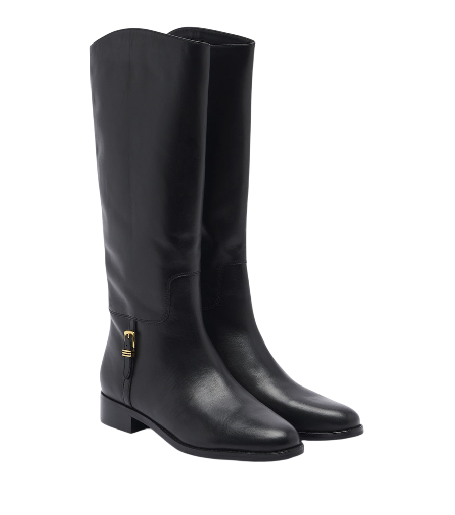 Veronica Beard Arabelle leather knee-high boots
