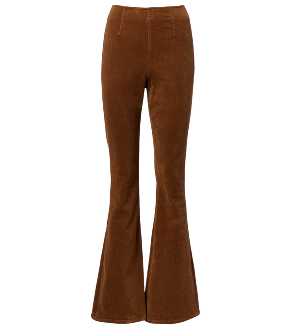 Veronica Beard Pantaloni a zampa in velluto a coste Beverly Off-Duty